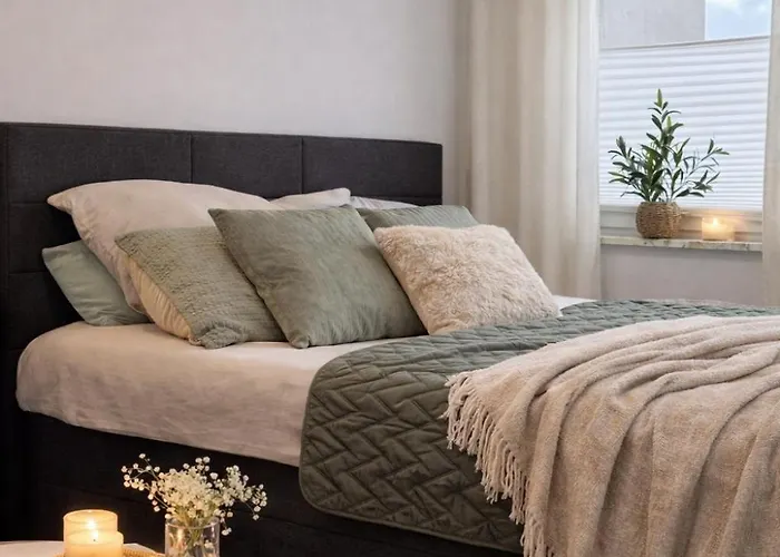 Komfort-apartment Fuer Geschaefts- & Staedtereisen 埃森